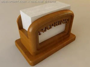 napkin holder 3D Model