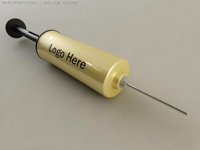 hand air pump 3D 모델 .c4d .max .obj .3ds .fbx .stl .blend 