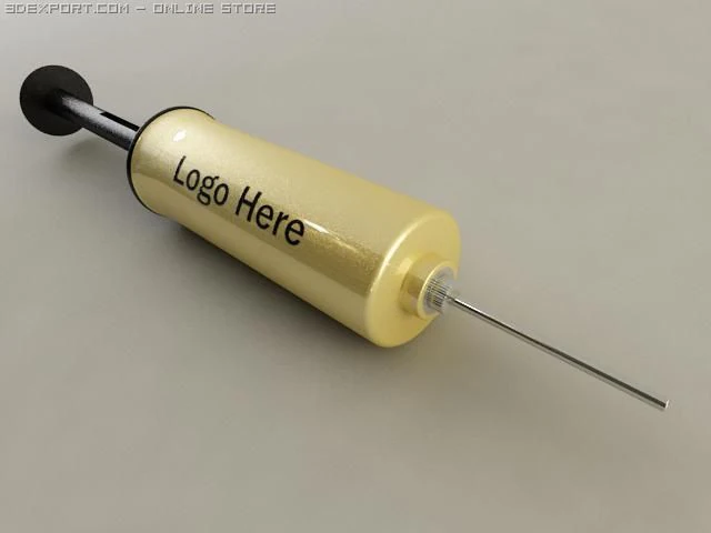 hand air pump 3D Model .c4d .max .obj .3ds .fbx .stl .blend 