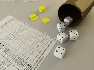 yahtzee Modello 3D