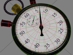 stopwatch Model 3D