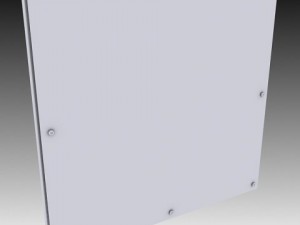 neon coffee shop sign 3D Model