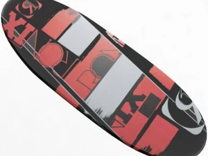 planche de surf Modèle 3D