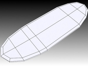 surfboard Model 3D