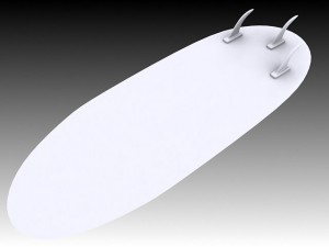 surfboard Model 3D