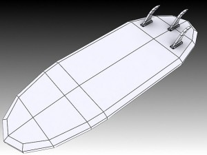 surfboard Model 3D