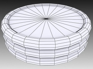 inflatable swimming pool 3D Модель