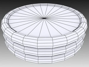 inflatable swimming pool 3D Model