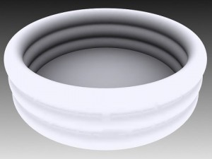 inflatable swimming pool 3D Модель
