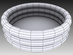 inflatable swimming pool 3D Модель