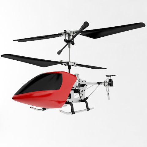 rc helicopter 3D Model .c4d .max .obj .3ds .fbx .stl .blend 
