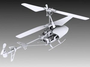 rc helicopter 3D Model