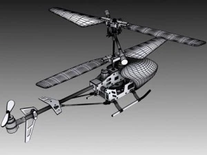 rc helicopter 3D Model