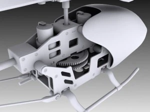 rc helicopter 3D Model