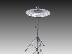 hi hat cymbal Model 3D