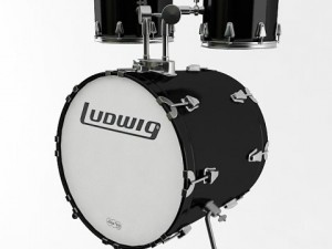 bass drum 3D Model