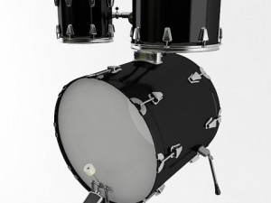 bass drum 3D 모델