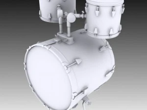 bass drum 3D Model