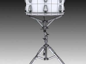 snare drum Model 3D