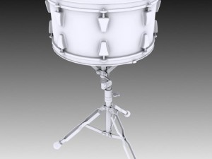 snare drum Model 3D