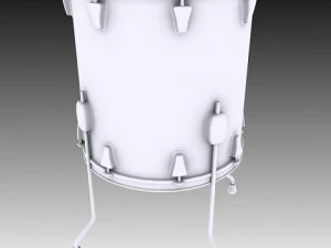 floor tom drum 3D Model