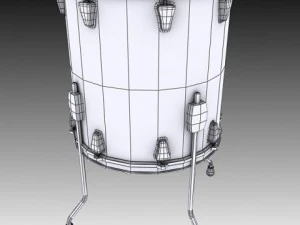 floor tom drum 3D Model