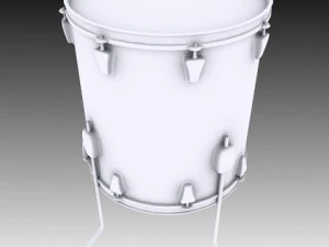 floor tom drum 3D Model
