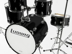 drum kit 3D Model