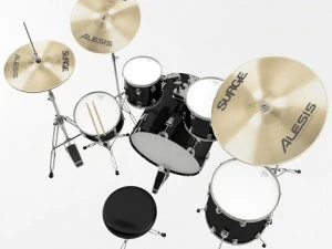 drum kit 3D Model