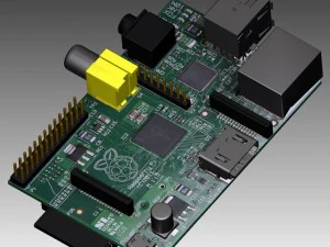 raspberry pi computer 3D Model