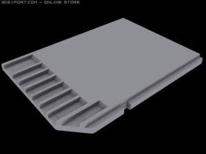sd card 3D Model
