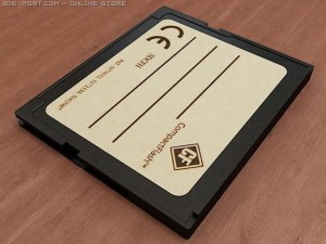 cf card 3D Модель