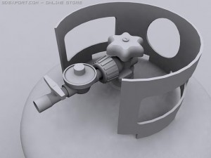propane tank Model 3D