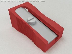 pencil sharpener 3D Model