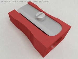 pencil sharpener 3D Model