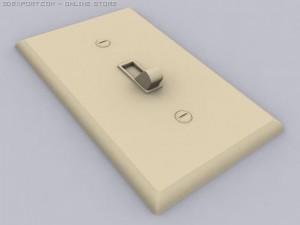 light switch 3D Модель