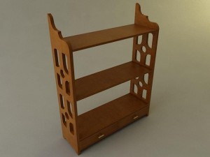 knick knack shelf 3D Model