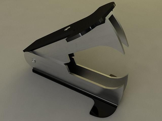 staple remover 3D 모델 .c4d .max .obj .3ds .fbx .stl .blend 