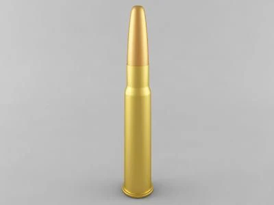 303 cartridge 3D Model .c4d .max .obj .3ds .fbx .stl .blend 