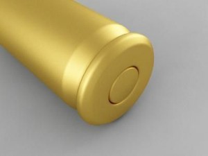 7.62x25 tokarev cartridge Modelo 3D