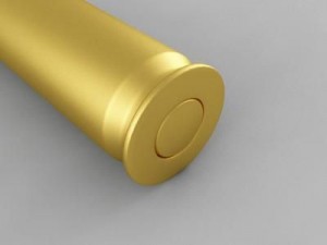5.56x45 nato cartridge Modello 3D