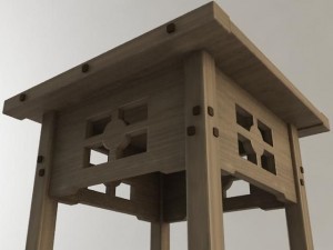 end table 3D Model