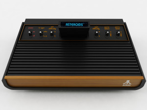 atari 2600 vcs 3D Модель