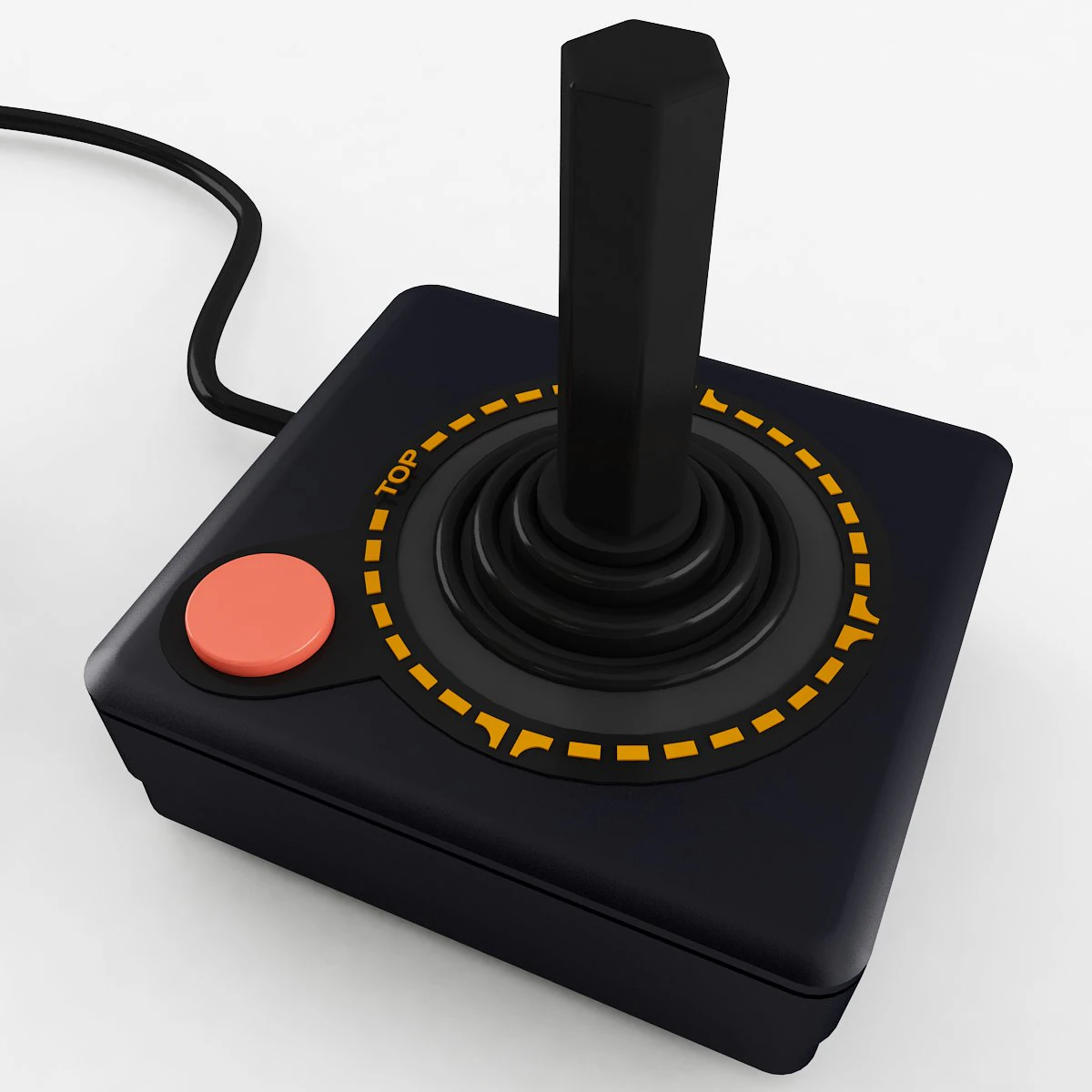 atari joystick 3D Model .c4d .max .obj .3ds .fbx .stl .blend 