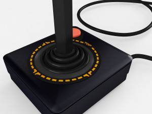 atari joystick 3D Model