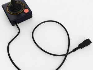 atari joystick 3D Model