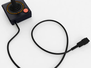 atari joystick 3D Model