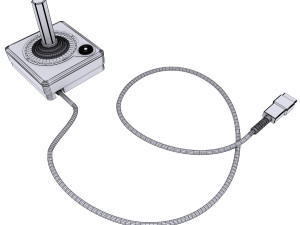 atari joystick 3D Model