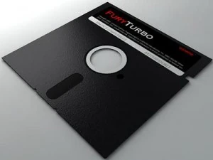 inch floppy disk 3D Model