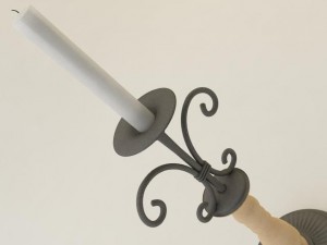 iron candle holder 3Dモデル